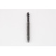 M4x0.7 M HSS-PM Spiral Flute Tap, 4.5mm Shank x 7mm Thread Length, 2.5XD, Mod. Bottoming, 3 Flute, 6H, TiAlN Coated