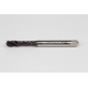 M8x1.25 M HSS-PM Spiral Flute Tap, 8mm Shank x 13mm Thread Length, 2.5XD, Mod. Bottoming, 3 Flute, 6H, TiAlN Coated