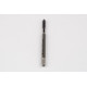 M2x0.4 M HSS-PM Spiral Point Tap, 2.8mm Shank x 8mm Thread Length, 3XD, Plug, 3 Flute, 6H, TiAlN Coated