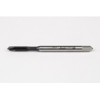 M4x0.7 M HSS-PM Spiral Point Tap, 4.5mm Shank x 13mm Thread Length, 3XD, Plug, 3 Flute, 6H, TiAlN Coated
