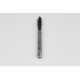 M6x1.0 M HSS-PM Spiral Point Tap, 6mm Shank x 17mm Thread Length, 3XD, Plug, 3 Flute, 6H, TiAlN Coated