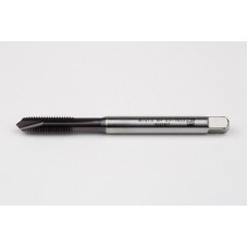 M7x1.0 M HSS-PM Spiral Point Tap, 7mm Shank x 0mm Thread Length, 3XD, Plug, 3 Flute, 6H, TiAlN Coated