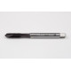 M7x1.0 M HSS-PM Spiral Point Tap, 7mm Shank x 0mm Thread Length, 3XD, Plug, 3 Flute, 6H, TiAlN Coated