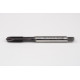 M8x1.25 M HSS-PM Spiral Point Tap, 8mm Shank x 20mm Thread Length, 3XD, Plug, 3 Flute, 6H, TiAlN Coated