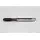M10x1.5 M HSS-PM Spiral Point Tap, 10mm Shank x 22mm Thread Length, 3XD, Plug, 3 Flute, 6H, TiAlN Coated