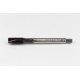 M12x1.75 M HSS-PM Spiral Point Tap, 9mm Shank x 24mm Thread Length, 3XD, Plug, 3 Flute, 6H, TiAlN Coated