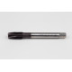 M14x2.0 M HSS-PM Spiral Point Tap, 11mm Shank x 26mm Thread Length, 3XD, Plug, 3 Flute, 6H, TiAlN Coated