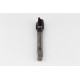 M16x2.0 M HSS-PM Spiral Point Tap, 12mm Shank x 27mm Thread Length, 3XD, Plug, 3 Flute, 6H, TiAlN Coated