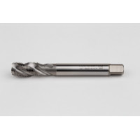 1/4"-19 G (BSPP) Straight HSS-E Pipe Tap, 11mm Shank x 22mm Thread Length, 3 Flute, Uncoated