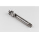3/8"-19 G (BSPP) Straight HSS-E Pipe Tap, 12mm Shank x 22mm Thread Length, 3 Flute, Uncoated