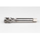 1/2"-14 G (BSPP) Straight HSS-E Pipe Tap, 16mm Shank x 25mm Thread Length, 4 Flute, Uncoated