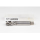 1/2"-14 G (BSPP) Straight HSS-E Pipe Tap, 16mm Shank x 25mm Thread Length, 4 Flute, Uncoated