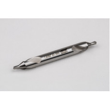 Центрувальне свердло HSS Ø 1,6 мм, хвостовик 4 мм x загальна довжина 35,5 мм x кут загострення 60°, двостороннє