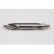 2.5mm Ø HSS Center Drill, 6.3mm Shank x 45mm Overall Length x 60° Point Angle, Double End