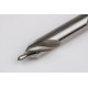 2.5mm Ø HSS Center Drill, 6.3mm Shank x 45mm Overall Length x 60° Point Angle, Double End
