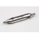 3.15mm Ø HSS Center Drill, 8mm Shank x 50mm Overall Length x 60° Point Angle, Double End