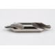 5mm Ø HSS Center Drill, 12.5mm Shank x 63mm Overall Length x 60° Point Angle, Double End