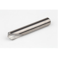 Твердосплавне точкове свердло Ø 12 мм, хвостовик 12 мм x кут вістря 120°, 2 канавки, без покриття