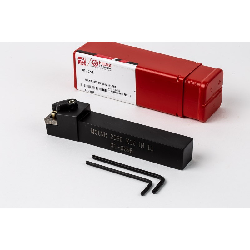 MCLNR2020-K12, 20mm Square Steel Shank External (OD) Turning Tool, Right-Hand, Multi-Lock