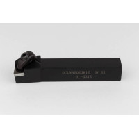 DCLNR2020-K12, 20mm Square Steel Shank External (OD) Turning Tool, Right-Hand, Double Clamp-Lock