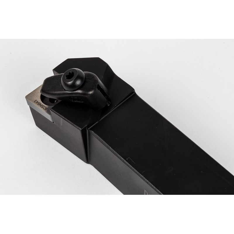 DCLNR3232-P19, 32mm Square Steel Shank External (OD) Turning Tool, Right-Hand, Double Clamp-Lock