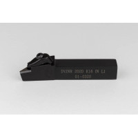 DVJNR2020-K16, 20-міліметровий токарний інструмент для зовнішнього (OD) різця з квадратним сталевим хвостовиком, правий, з подвійним затискачем та фіксатором