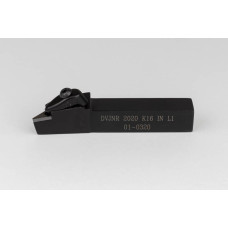 DVJNR2020-K16, 20-міліметровий токарний інструмент для зовнішнього (OD) різця з квадратним сталевим хвостовиком, правий, з подвійним затискачем та фіксатором