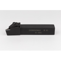 DVJNR2525-M16, 25-міліметровий токарний інструмент із зовнішнім (OD) квадратним сталевим хвостовиком, правий, подвійний затискний фіксатор