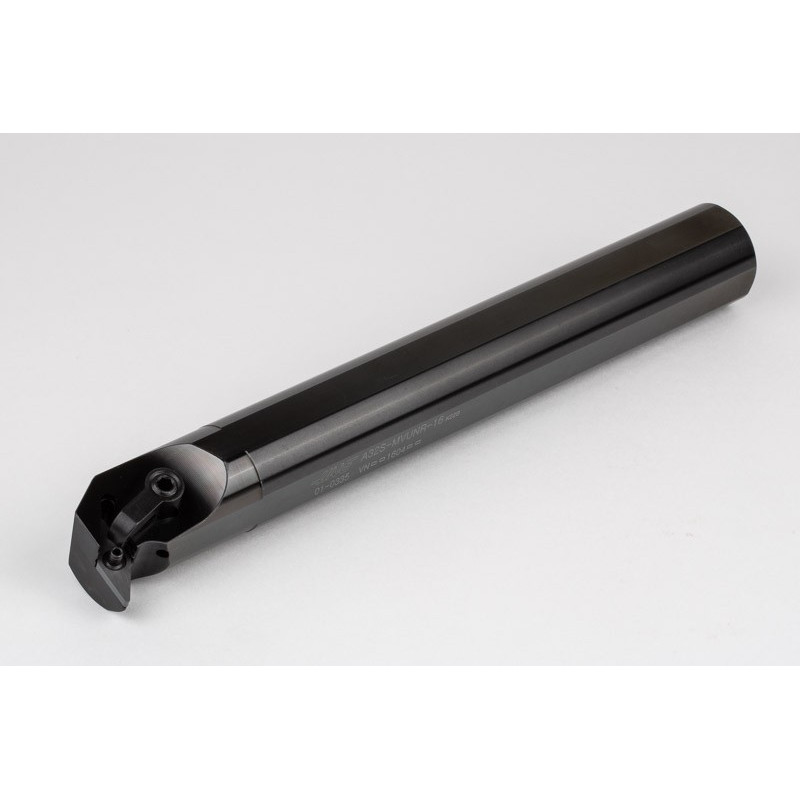 A32S-MVUNR-16, 32mm Ø Steel Shank Internal (ID) Boring Bar, Right-Hand, Multi-Lock, Through-Tool Coolant