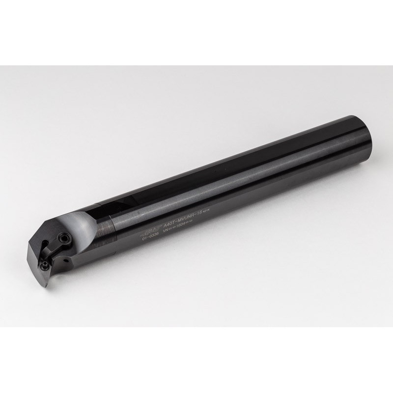 A40T-MVUNR-16, 40mm Ø Steel Shank Internal (ID) Boring Bar, Right-Hand, Multi-Lock, Through-Tool Coolant