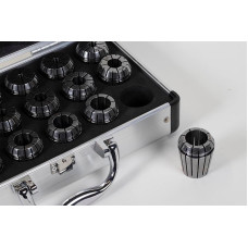 18-предметний набір цангових свердел ER32 з прямим отвором, 3 мм - 20 мм