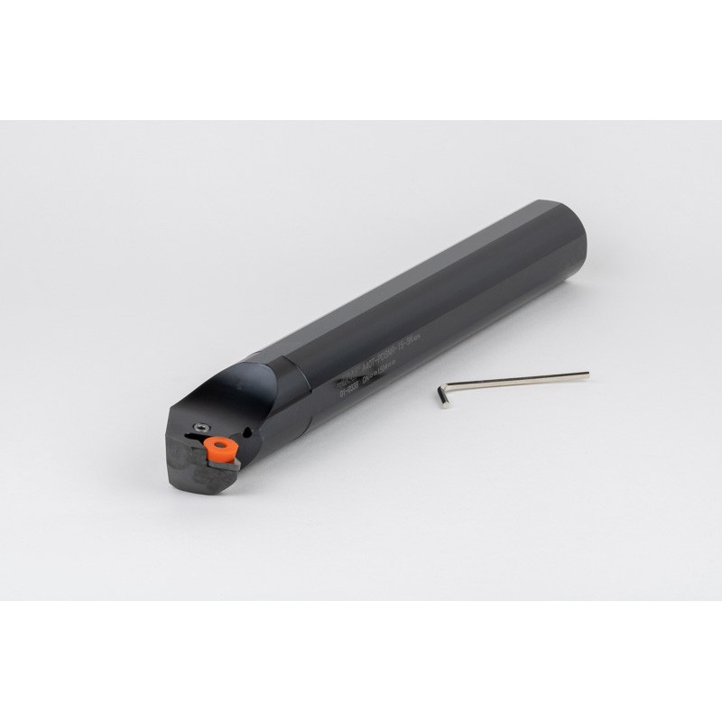 A40T-PDSNR-15-3N, 40mm Ø Steel Shank Internal (ID) Boring Bar, Right-Hand, Lever-Lock, Through-Tool Coolant