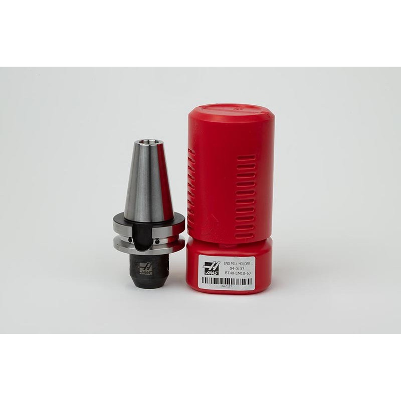 BT40 10mm End Mill Holder x 63mm Gage Length, TSC