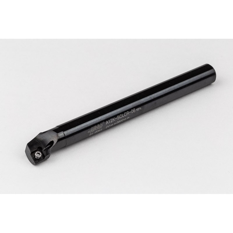 A12K-SCLCR-06, 12mm Ø Steel Shank Internal (ID) Boring Bar, Right-Hand, Screw-Lock, Through-Tool Coolant