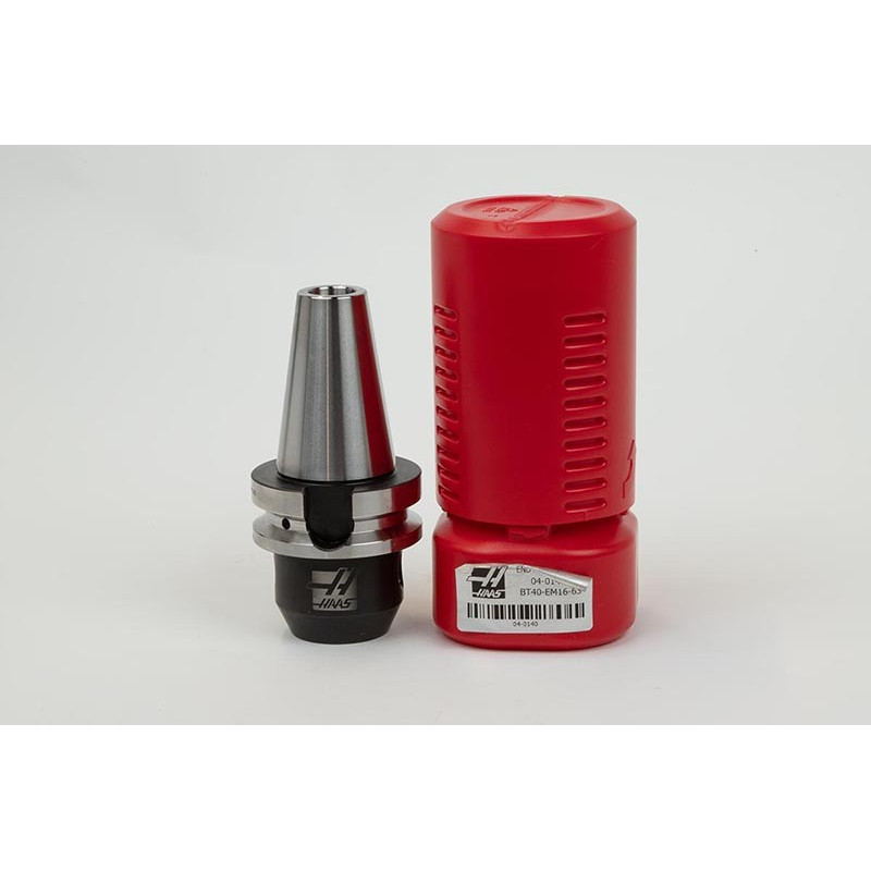 BT40 16mm End Mill Holder x 63mm Gage Length, TSC