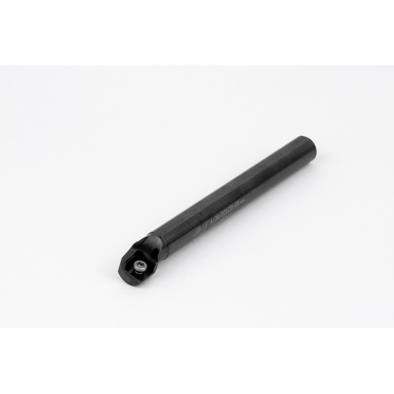 A12K-SCLCR-09, 12mm Ø Steel Shank Internal (ID) Boring Bar, Right-Hand, Screw-Lock, Through-Tool Coolant