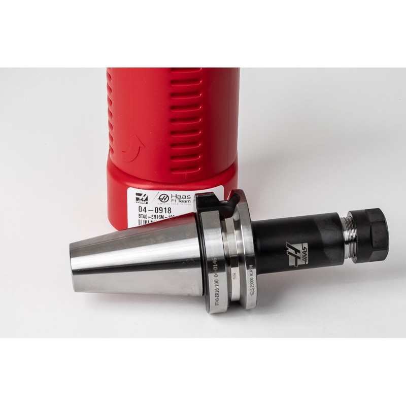 BT40 ER16 Collet Chuck x 100mm Gage Length, TSC