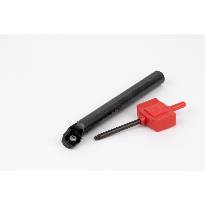 A12K-SCLCR-09, 12mm Ø Steel Shank Internal (ID) Boring Bar, Right-Hand, Screw-Lock, Through-Tool Coolant