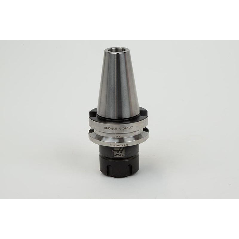 BT40 ER25 Collet Chuck x 70mm Gage Length, TSC