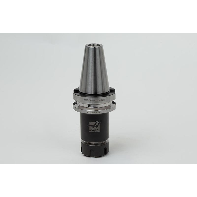 BT40 ER25 Collet Chuck x 100mm Gage Length, TSC