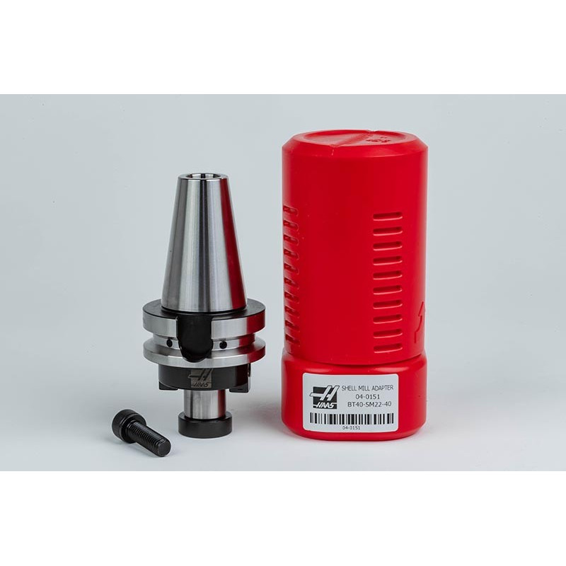 BT40 Shell Mill Holder, 22mm Pilot Diameter x 40mm Gage Length, TSC