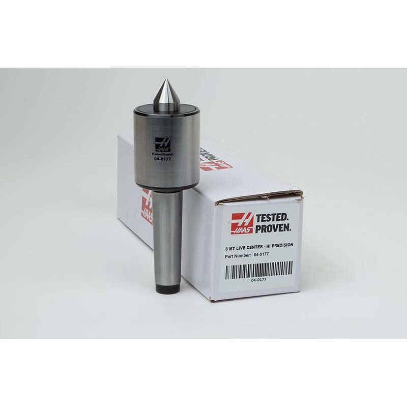3MT #3 Morse Taper Live Center, High Precision