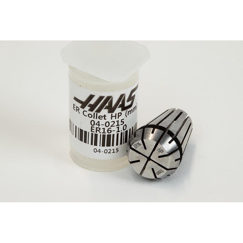 ER16 1mm Straight-Bore Collet, 1 - 0.5mm Clamping Range