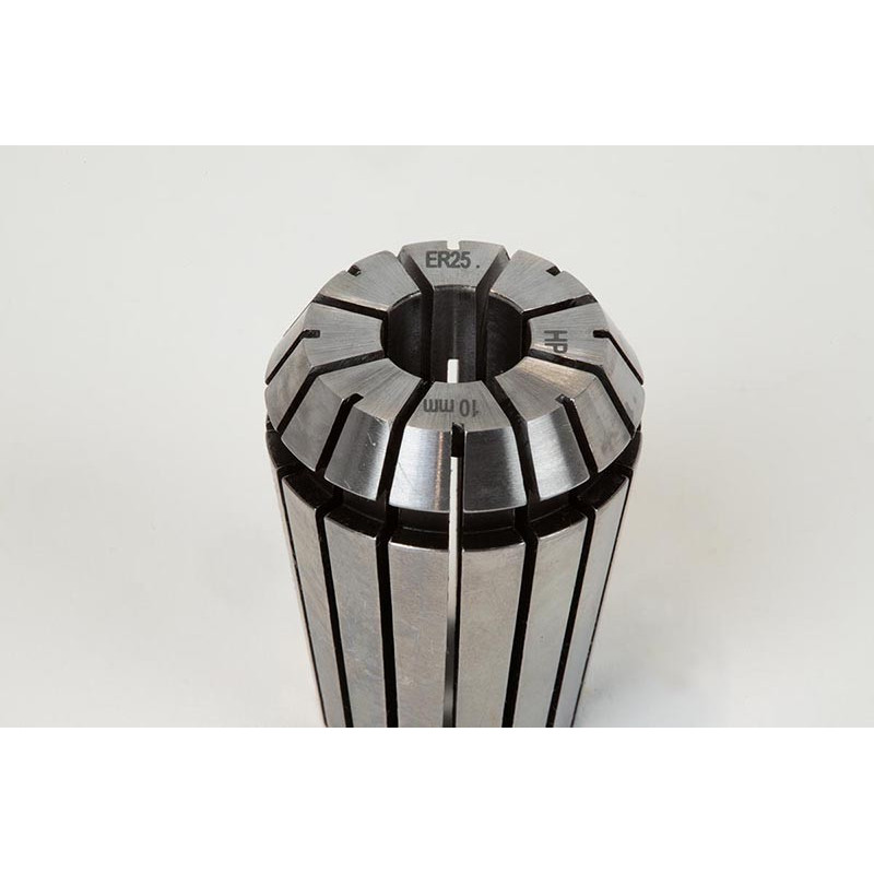ER25 10mm Straight-Bore Collet, 10 - 9mm Clamping Range