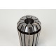 ER25 10mm Straight-Bore Collet, 10 - 9mm Clamping Range