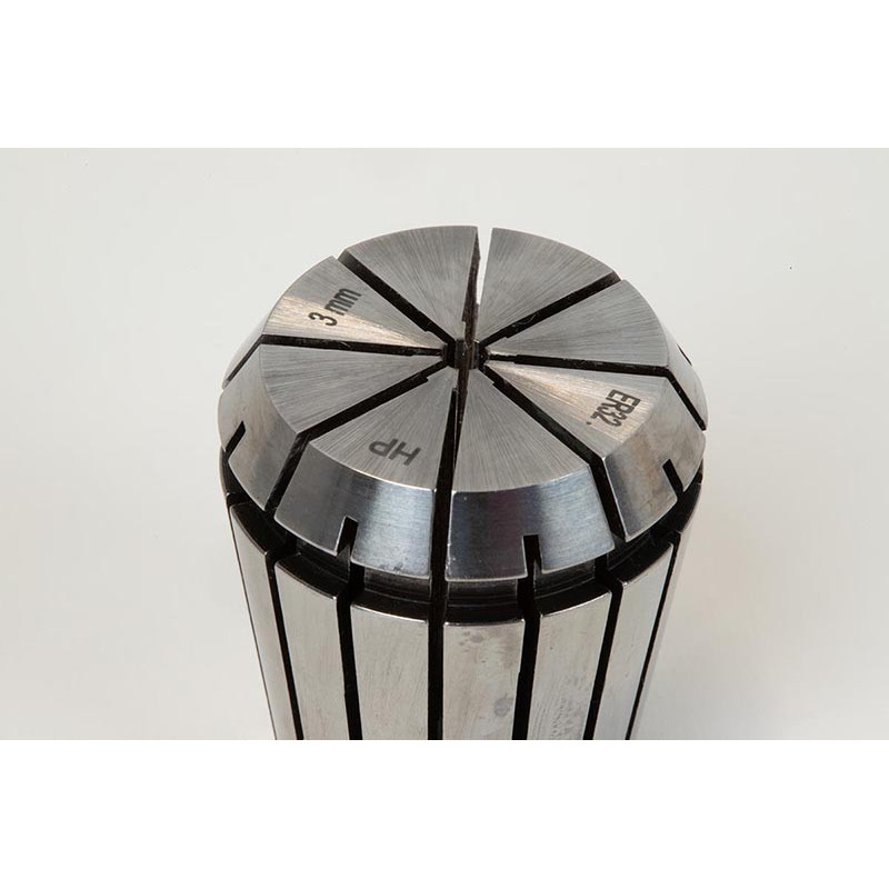 ER32 3mm Straight-Bore Collet, 3 - 2mm Clamping Range