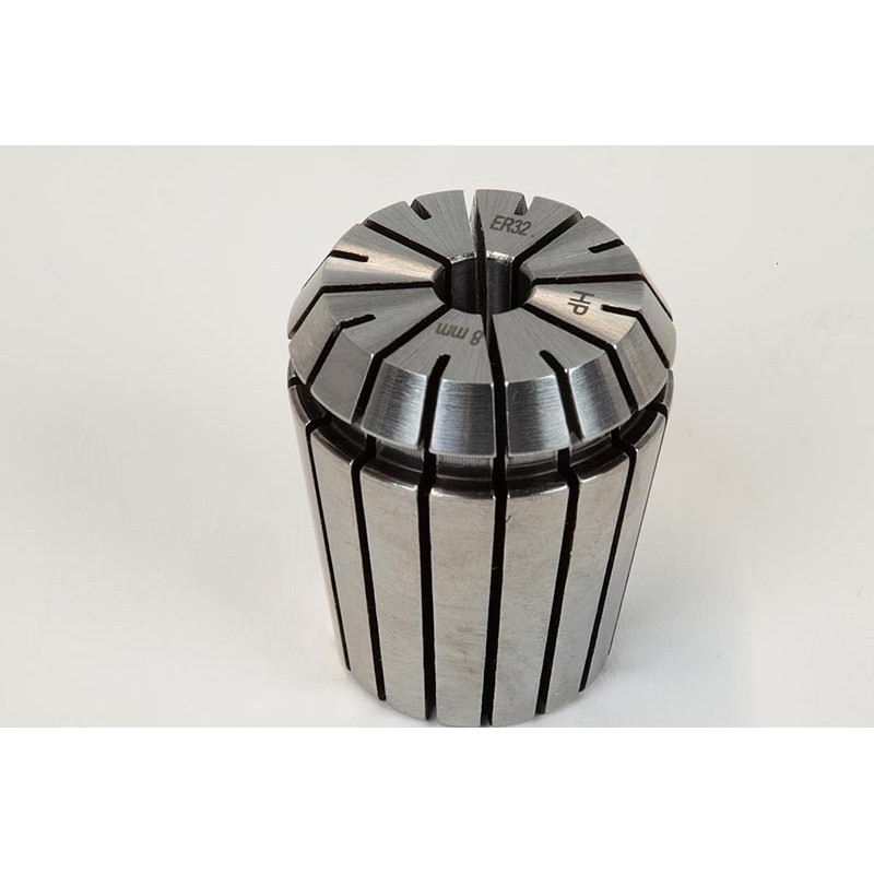 ER32 8mm Straight-Bore Collet, 8 - 7mm Clamping Range