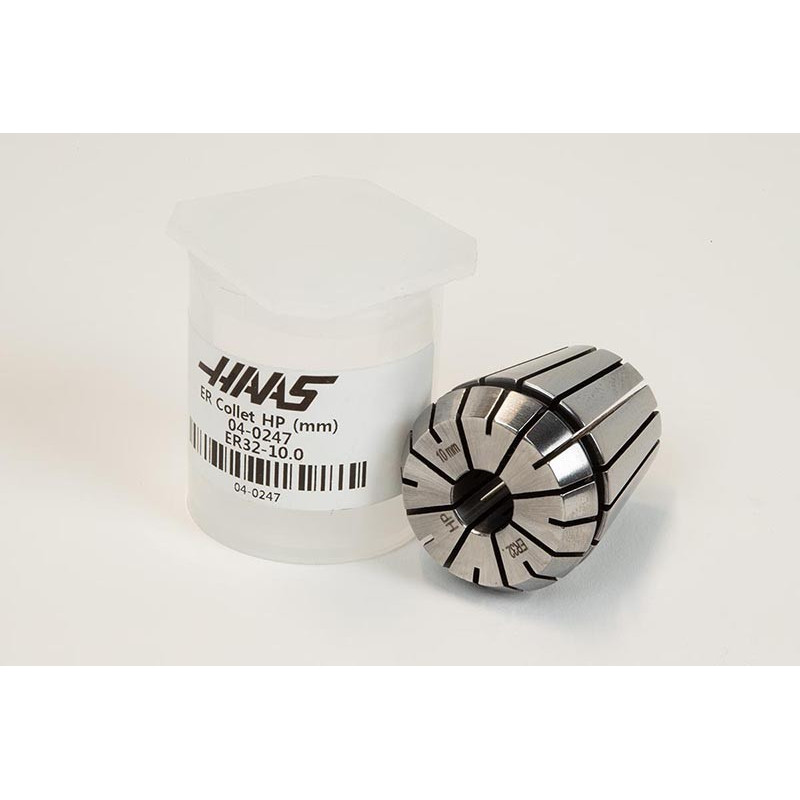 ER32 10mm Straight-Bore Collet, 10 - 9mm Clamping Range