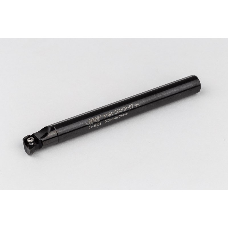 A10H-SDUCR-07, 10mm Ø Steel Shank Internal (ID) Boring Bar, Right-Hand, Screw-Lock, Through-Tool Coolant