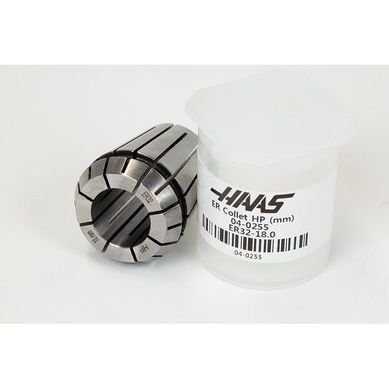 ER32 18mm Straight-Bore Collet, 18 - 17mm Clamping Range